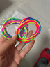 翻花繩的繩子專(zhuān)用繩兒童學(xué)生手翻繩彩虹色懷舊小玩具編花繩挑花繩 彩色翻花繩【2條】 曬單實(shí)拍圖