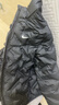 NIKE 3BRAND 耐克男女童超輕羽絨服25冬季【含絨量90%】?jì)和Ｅ馓?正黑色 90絨 清潔度1000+ 160 /76 充絨量83克【建議身高152-158cm】 曬單實(shí)拍圖