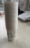 星坊加厚水杯紙杯 一次性杯子奶茶杯咖啡杯豆漿杯飲料杯1000只 曬單實(shí)拍圖
