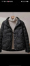 皮爾卡丹（pierre cardin）24年新款短款輕薄羽絨棉服女棉襖新款小個(gè)子百搭時(shí)尚洋氣保暖棉衣 黑色 XL 120-135斤 曬單實(shí)拍圖