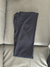 羅蒙【舒適微彈】休閑褲男士職業(yè)商務(wù)工裝褲子正裝冰絲直筒抗皺西裝褲 曬單實(shí)拍圖