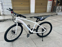 百士盾山地自行車(chē)女士成人變速中學(xué)生輕便減震越野男款青少年代步騎單車(chē) 【丁香紫】低跨鋼架-加厚輻條輪 24寸21速（145-165cm） 曬單實(shí)拍圖