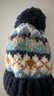 卡蒙（Kenmont）羊駝毛圈圈紗提花針織帽女秋冬防寒保暖毛球護耳毛線(xiàn)帽9442 曬單實(shí)拍圖