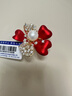 南珠宮鴻運當頭淡水珍珠紅花胸針簡(jiǎn)約高級感婚慶節日送禮女 10.0-11.0mm款式7 曬單實(shí)拍圖