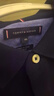 Tommy Hilfiger【純色修身】秋冬男裝商務(wù)休閑通勤小繡標翻領(lǐng)長(cháng)袖T恤POLO衫 藏青色DW5 2XL 曬單實(shí)拍圖