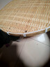 竹編制品圓形簸箕手工竹籃家用農家晾曬托盤(pán)水果盤(pán)竹盤(pán)橢圓饅頭筐 竹盤(pán)42*5cm 曬單實(shí)拍圖