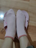 浪莎襪子女士純棉時(shí)尚春秋季女襪花紗短襪冬天中筒可愛(ài)全棉棉襪 曬單實(shí)拍圖