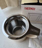 膳魔師（THERMOS）保溫杯貓福珊迪系列大容量可愛(ài)便攜雙飲咖啡杯帶茶漏桌面把手杯 甜品茶漏把手杯 400ml 附杯墊 曬單實(shí)拍圖