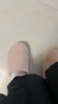 樸西云感棉拖鞋女士秋冬季保暖防滑靜音拖鞋居家情侶  桃沙粉 39-40 曬單實(shí)拍圖