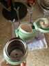 膳魔師（THERMOS）保溫杯316鋼350ml男女士?jì)和槭侄Y生日禮物JNL-350S竹林綠 曬單實(shí)拍圖