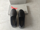 紅蜻蜓老年媽媽鞋中年平底單鞋軟底女鞋品牌老人皮鞋女WTB341881黑色38 曬單實(shí)拍圖