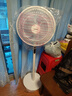 美的（Midea）電風(fēng)扇家用遠距送風(fēng)遙控智能落地扇七葉智能感溫立式電扇宿舍臥室搖頭 AI聲控風(fēng)隨溫變款35AS 曬單實(shí)拍圖