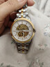 羅賓尼（LOBINNI）【品質(zhì)嚴選】品牌手表男士全自動(dòng)機械表鏤空超薄商務(wù)休閑時(shí)尚腕表 金殼白面鋼帶款 曬單實(shí)拍圖