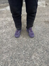 足力健中老年女士休閑鞋厚底百搭運動(dòng)情侶款老爹鞋25339002J 槿紫-女 36 曬單實(shí)拍圖
