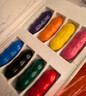 彌鹿（MiDeer）文具油畫(huà)棒美術(shù)專(zhuān)業(yè)繪畫(huà)涂色學(xué)生不臟手油性畫(huà)筆豌豆蠟筆8色兒童美育工具 曬單實(shí)拍圖