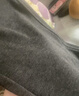 三彩2025冬季新款高腰休閑褲垂感糯米絨直筒褲加絨保暖長(cháng)褲M(mǎn) 巖灰 S 155/64A 155/64A 曬單實(shí)拍圖