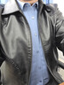 真維斯（Jeanswest）皮衣男士冬季商務(wù)休閑翻領(lǐng)PU夾克潮流帥氣青年加絨加厚外套男裝 曬單實(shí)拍圖