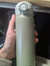 膳魔師（THERMOS）不銹鋼保溫杯兒童男女士學(xué)生水杯大容量杯子團購生日禮物JNR 牛油果綠 500ml 曬單實(shí)拍圖