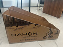 大行（DAHON）折疊自行車(chē)20英寸8級變速經(jīng)典P8單車(chē)KBC083  消光灰綠【JD定制】 曬單實(shí)拍圖