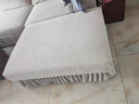知空老式沙發(fā)套萬(wàn)能全包通用無(wú)需測量罩套四季防貓抓彈力沙發(fā)坐墊笠套 搖粒絨-淺中灰 常規貴妃(寬75-95cm長(cháng)160-190cm) 曬單實(shí)拍圖