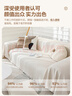 艾薇沙發(fā)蓋布沙發(fā)巾全蓋毯子四季防水防滑沙發(fā)墊坐墊套罩180*300雨晴 曬單實(shí)拍圖
