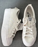 adidas NIZZA PLATFORM厚底增高運動(dòng)帆布鞋女阿迪達斯三葉草 白   36.5 曬單實(shí)拍圖