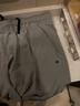 YPB(AF旗下)男裝25夏季motionTEK美式松緊腰運動(dòng)短褲116-5003 灰色 M (180/80A) 曬單實(shí)拍圖