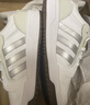 adidas ENTRAP美式校園風(fēng)運動(dòng)少年感復古籃球風(fēng)板鞋男女阿迪達斯   白色/暗銀金屬/樹(shù)脂黃   40.5 曬單實(shí)拍圖