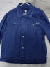 Navigare意大利小帆船工裝牛仔夾克男士2025春秋季新款闊版純棉襯衫外套男 牛仔藍 S 曬單實(shí)拍圖