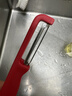 維氏瑞士軍刀水果刀具雙鋸齒刃削皮刀Iota豎直削皮器紅色6.0943.1 曬單實(shí)拍圖