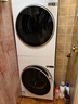 美的（Midea）清風(fēng)明月2.0洗烘塔 洗烘套裝 10KG滾筒洗衣機全自動(dòng)+變頻熱泵烘干機MGH20A-W+AIR以舊換新國家補貼 曬單實(shí)拍圖
