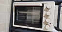 美的（Midea）電烤箱家用30L大容量 可定時(shí)可長(cháng)通 上下獨立控溫 四旋鈕易操控 含鈦烤管 PT3031 淺杏色 30L 曬單實(shí)拍圖