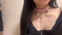 項圈鈴鐺女仆情趣帶鏈子頸圈男款情趣choker牽引繩脖頸情侶項鏈sm 粉色鈴鐺+牽引繩 曬單實(shí)拍圖