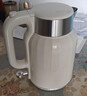 美的（Midea）電水壺熱水壺燒水壺藝術(shù)家2L無(wú)縫內膽電熱水壺316L不銹鋼恒溫一鍵保溫自動(dòng)斷電沖奶泡茶 SH58-Q 曬單實(shí)拍圖