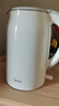 美的（Midea）電熱水壺養生母嬰級316L內膽雙層無(wú)縫一體家用燒水壺1.7L大容量自動(dòng)智能斷電泡茶 SH17M301PRO 曬單實(shí)拍圖
