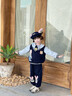 兔子警官女童春季套裝2026新款洋氣兒童衣服朱迪小女孩春秋兩件套 女童藏青色套裝 110 cm 曬單實(shí)拍圖