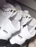 萊然休閑鞋厚底女鞋子牛皮運動(dòng)老爹鞋百搭旅游高幫板鞋2026春夏季新款 白色網(wǎng)面 40 曬單實(shí)拍圖
