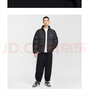 耐克男子保暖羽絨服夾克冬新款寬松防潑水NIKE THERMA-FIT IB2976 010黑/白 S 曬單實(shí)拍圖