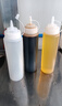 巴比客擠瓶果醬瓶醬油瓶調料瓶沙拉瓶擠番茄醬瓶裱花瓶24盎司白*3 曬單實(shí)拍圖