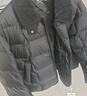 坦博爾輕薄羽絨服女短款翻領(lǐng)寬松舒適襯衫式女士外套330226D 黑色160 曬單實(shí)拍圖