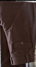 優(yōu)衣庫常規款女裝針織廓形長(cháng)褲/彎刀鐮刀褲子483722 482287 482287/39棕黑色 L 曬單實(shí)拍圖