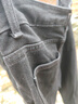 酷萬(wàn)190美式微喇加長(cháng)牛仔褲男款瘦高個(gè)子夏薄款vibe黃泥直筒男生褲子 【超長(cháng)】黑色 【1015】 M 【110斤左右】 曬單實(shí)拍圖