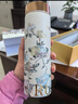 特美刻（TOMIC）保溫杯純鈦生日禮物抗菌水杯梵高聯(lián)名便捷車(chē)載隨行口袋杯女 曬單實(shí)拍圖
