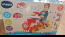 偉易達（Vtech）雙語(yǔ)小火車(chē)益智手推學(xué)步滑行車(chē)兒童玩具男孩女孩寶寶周歲生日禮物 曬單實(shí)拍圖