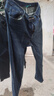 逸陽(yáng)（ESE-Y）舒彈【筆桿褲】26春季新款九分小直筒牛仔褲女小個(gè)子 牛仔藍 30 曬單實(shí)拍圖