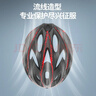 yaphtes騎行頭盔自行車(chē)頭盔國標認證磁吸風(fēng)鏡男女安全帽 黑紅色 曬單實(shí)拍圖