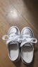 萊爾斯丹（le saunda）李施嬅同款春新款厚底休閑松糕板鞋小白鞋女7M50101 星光銀SVK36 曬單實(shí)拍圖