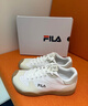 FILA斐樂(lè )女鞋奶油果鞋AVO德訓鞋2026夏季新款鞋子薄底運動(dòng)鞋 明亮白/白瑪瑙灰-BW 39 曬單實(shí)拍圖