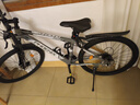 鳳凰（Phoenix）山地自行車(chē)成人學(xué)生兒童碟剎越野變速單車(chē) ZB888 26英寸24速灰色 曬單實(shí)拍圖