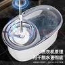 百世優(yōu)品 旋轉拖把2頭家用一拖凈免手洗2025懶人神器甩干桶吸水拖布 曬單實(shí)拍圖